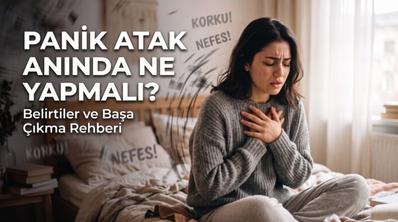Panik Atak Anında Ne Yapmalı? Belirtiler ve Başa Çıkma Rehberi